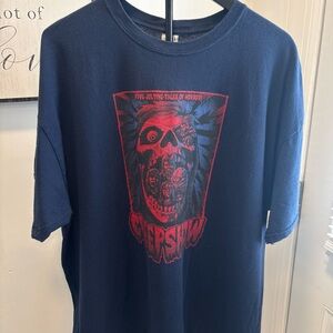 Graphic Navy Blue CreepShow Shirt XXL rare